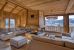 luxury chalet 9 Rooms for seasonal rent on MEGEVE (74120)