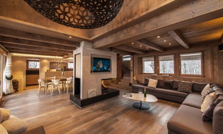 Location saisonnière Chalet de luxe Megève 8&nbsp;Pièces 450&nbsp;m²
