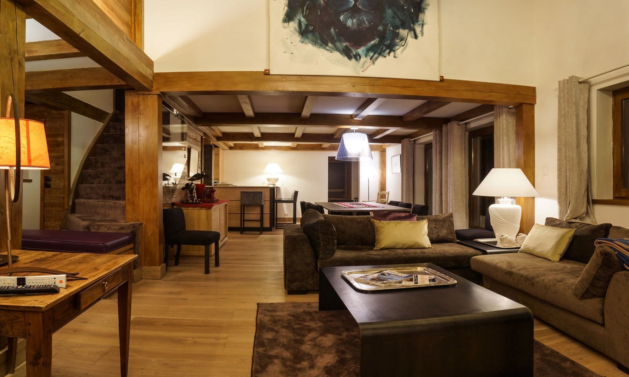 luxury apartment 6 Rooms for seasonal rent on MEGEVE (74120)