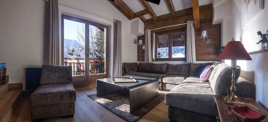 Rental Luxury apartment Megève 6&nbsp;Rooms 180&nbsp;m²