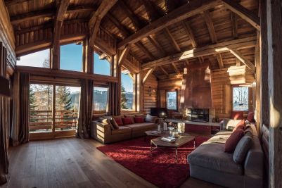 Location saisonnière Chalet de luxe Megève 6&nbsp;Pièces 370&nbsp;m²