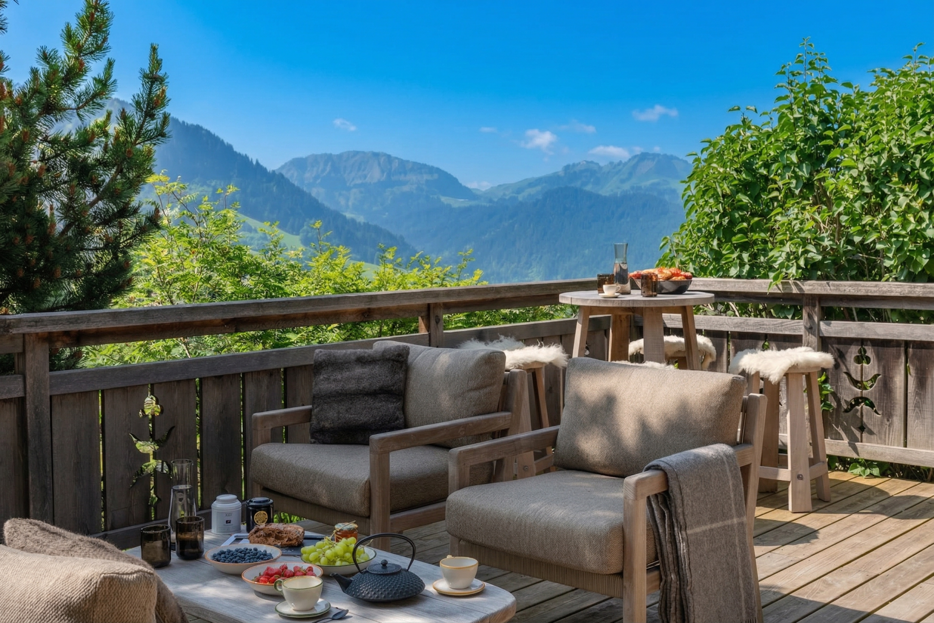 chalet de luxe 12 Pièces en location saisonnière sur MEGEVE (74120)