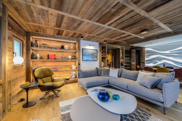 Rental Luxury apartment Megève 4&nbsp;Rooms 130&nbsp;m²