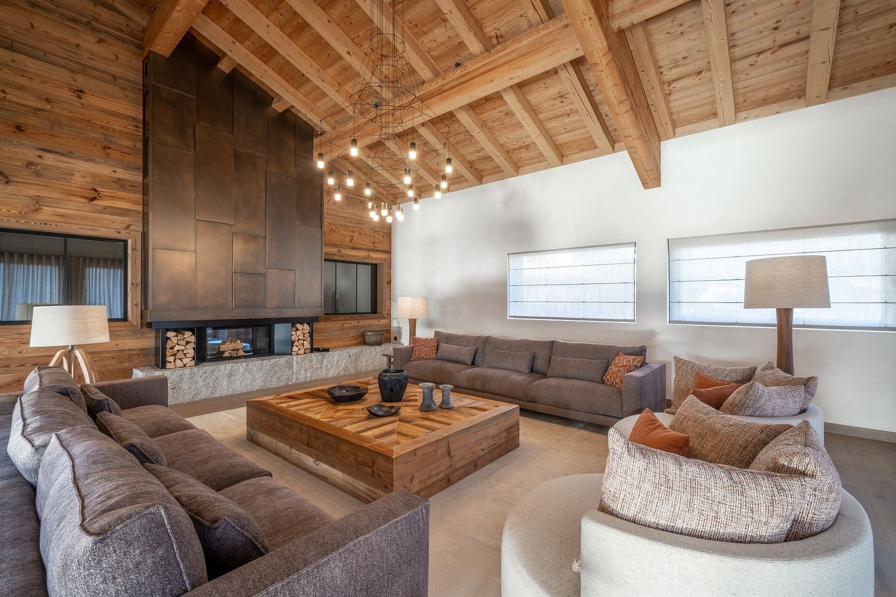 chalet de luxe 15 Pièces en location saisonnière sur MEGEVE (74120)