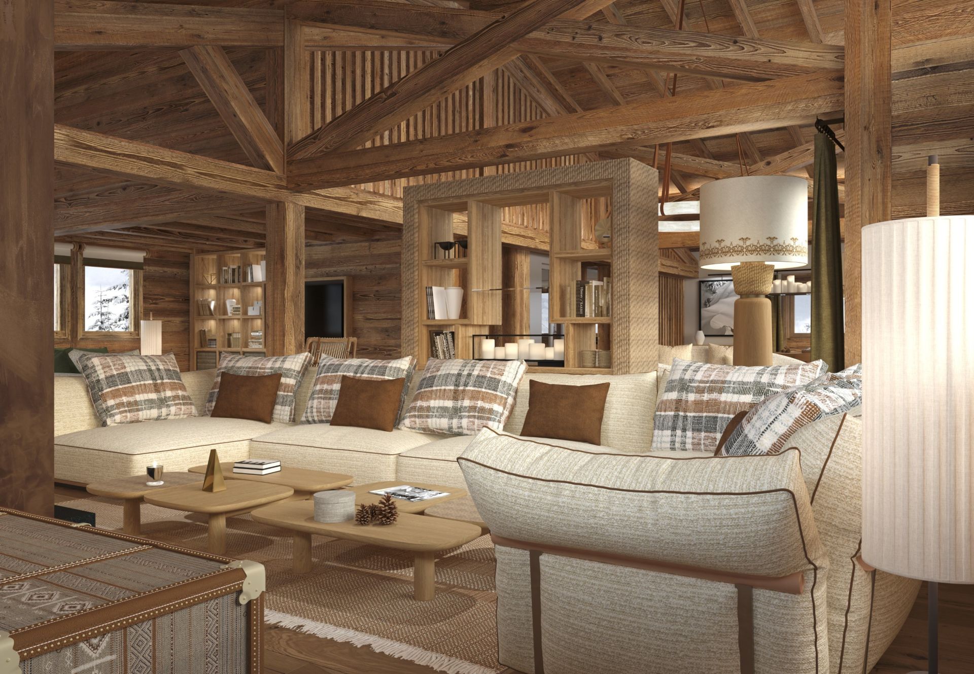 chalet de luxe 10 Pièces en location saisonnière sur MEGEVE (74120)