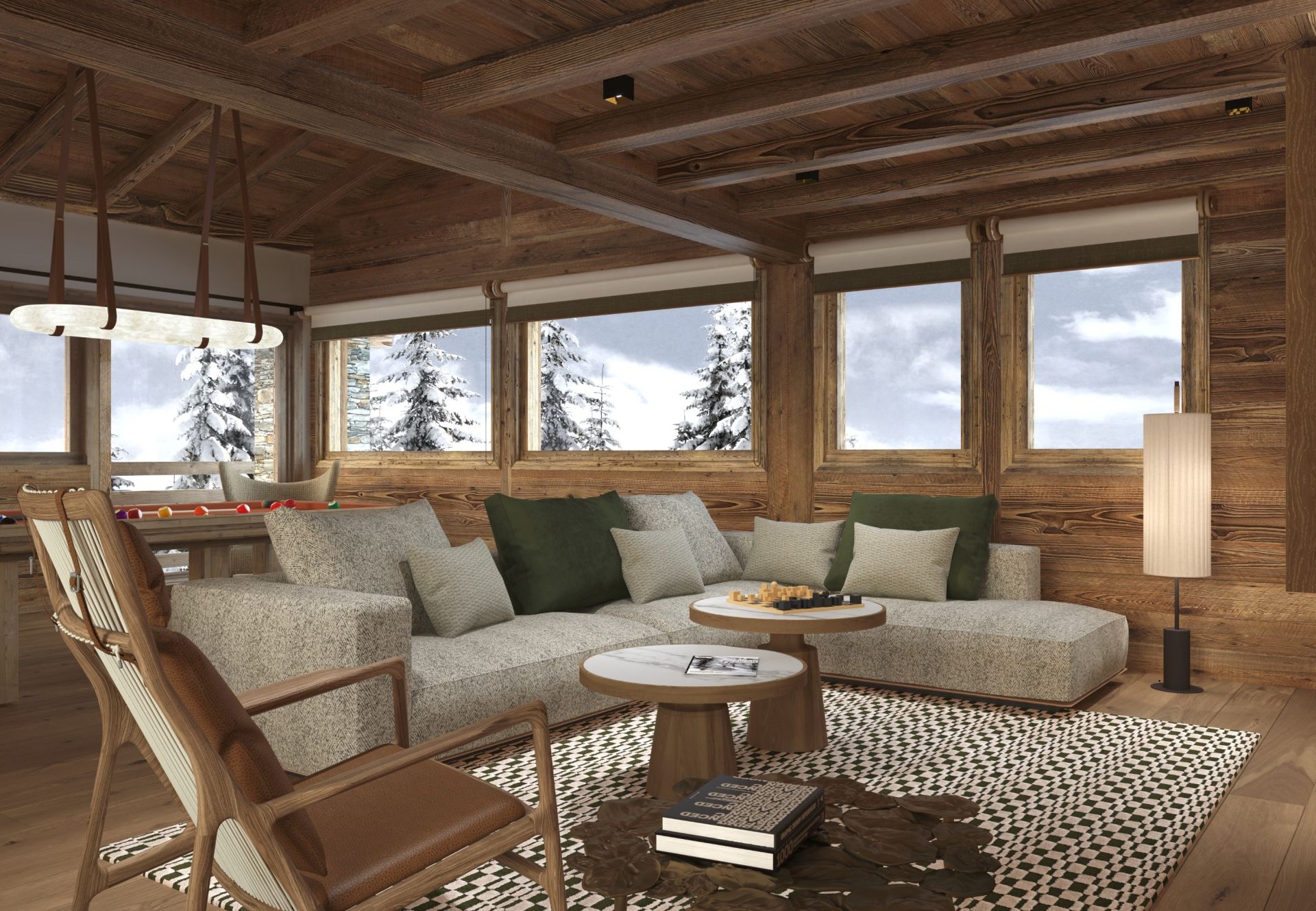 chalet de luxe 10 Pièces en location saisonnière sur MEGEVE (74120)