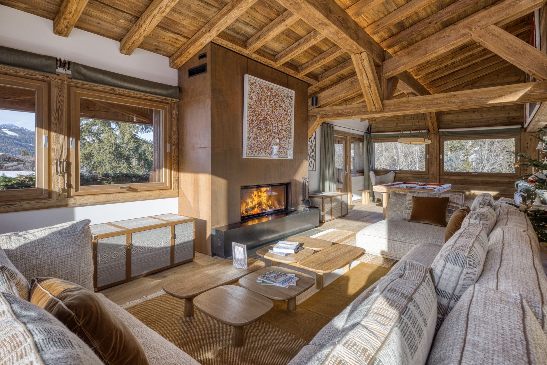 chalet de luxe 10 Pièces en location saisonnière sur MEGEVE (74120)