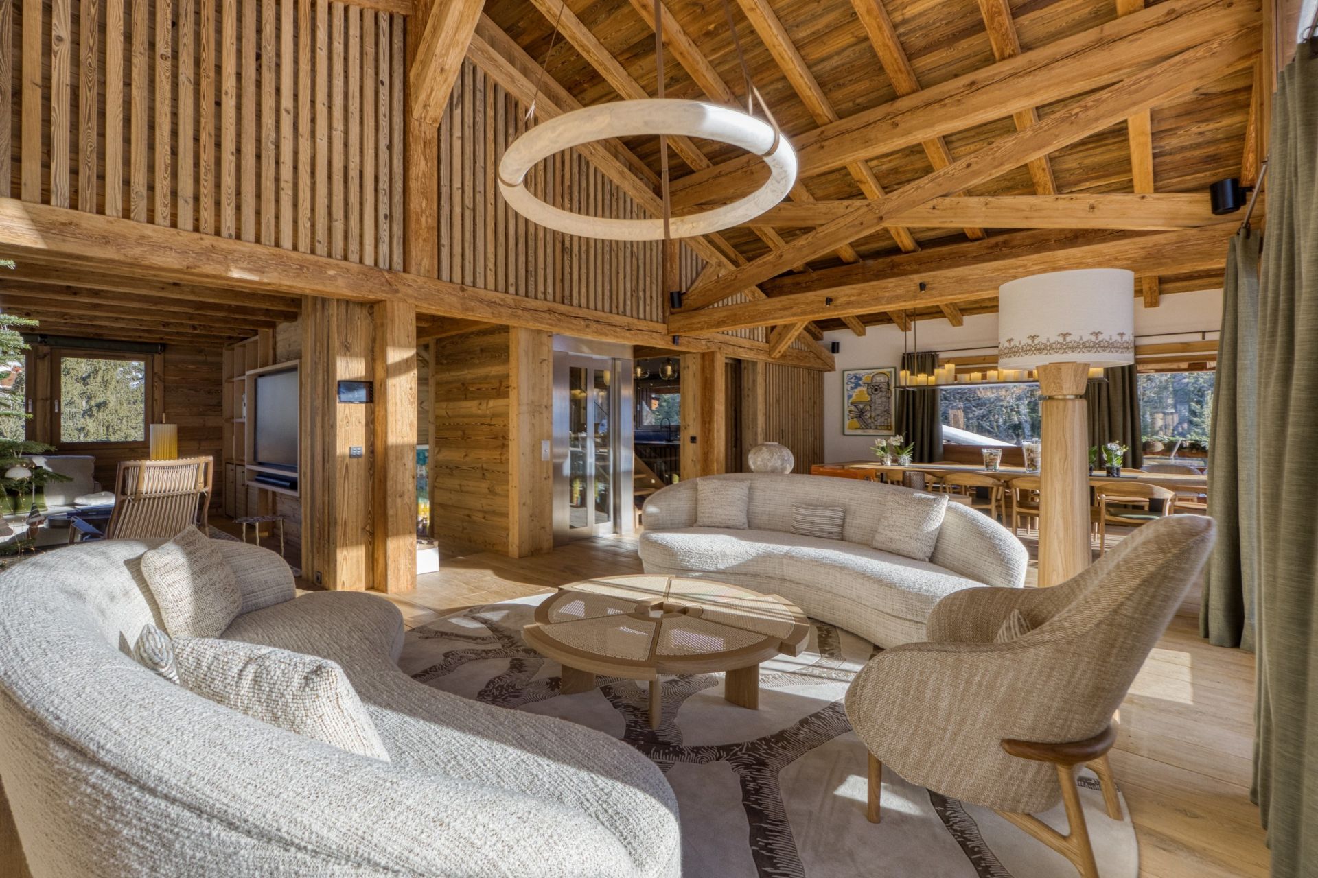 chalet de luxe 10 Pièces en location saisonnière sur MEGEVE (74120)