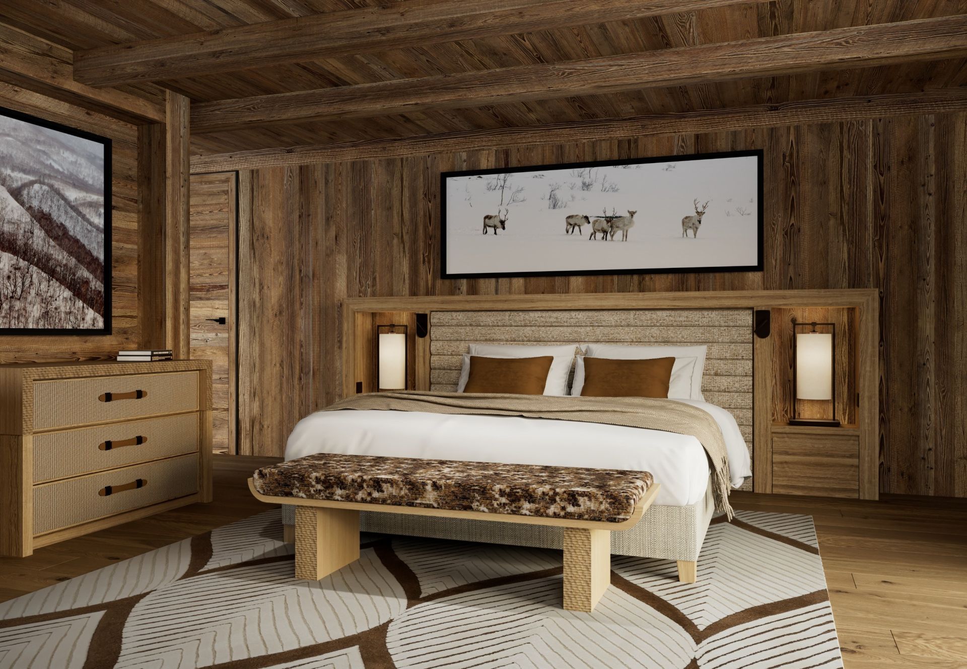 chalet de luxe 10 Pièces en location saisonnière sur MEGEVE (74120)