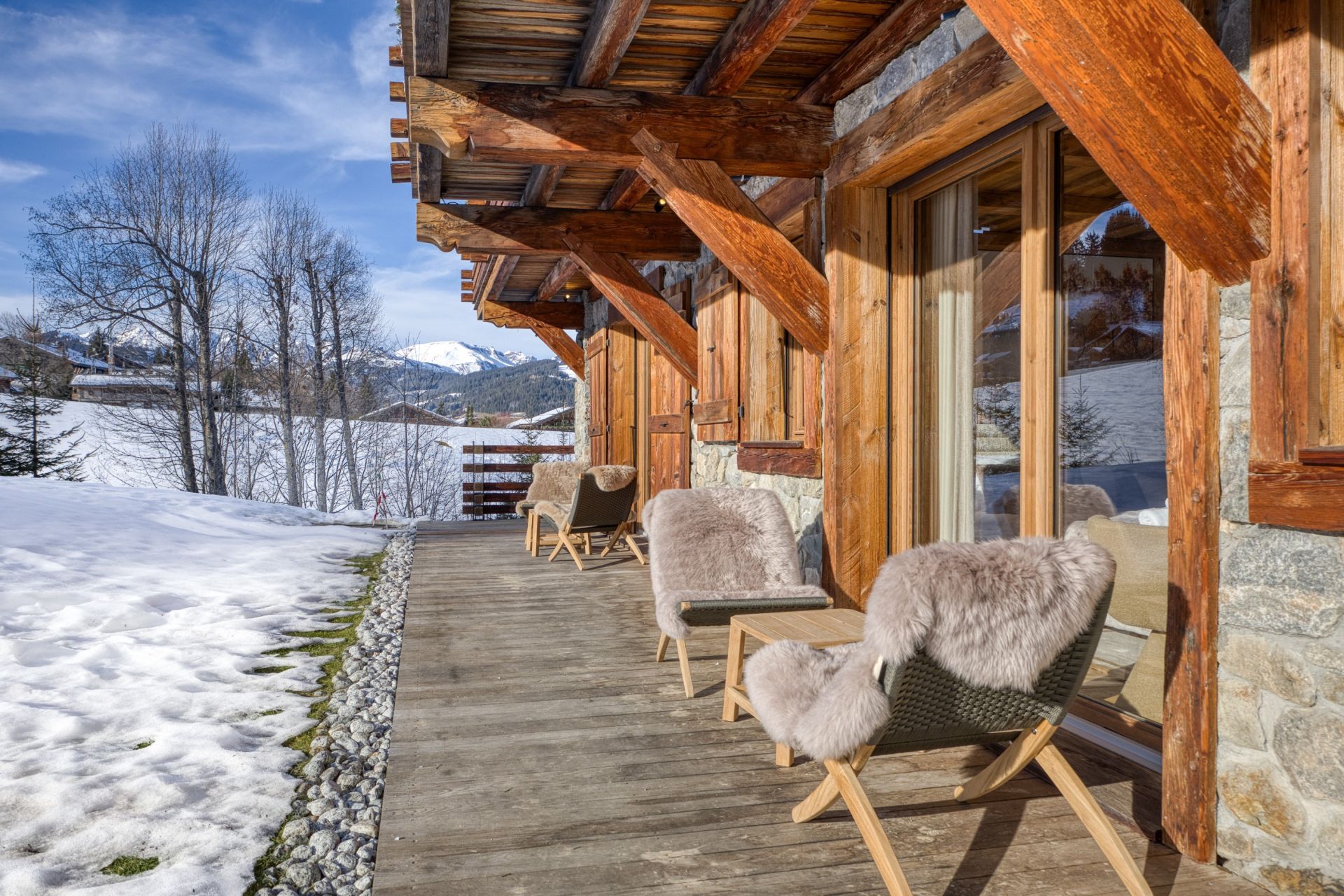 chalet de luxe 10 Pièces en location saisonnière sur MEGEVE (74120)