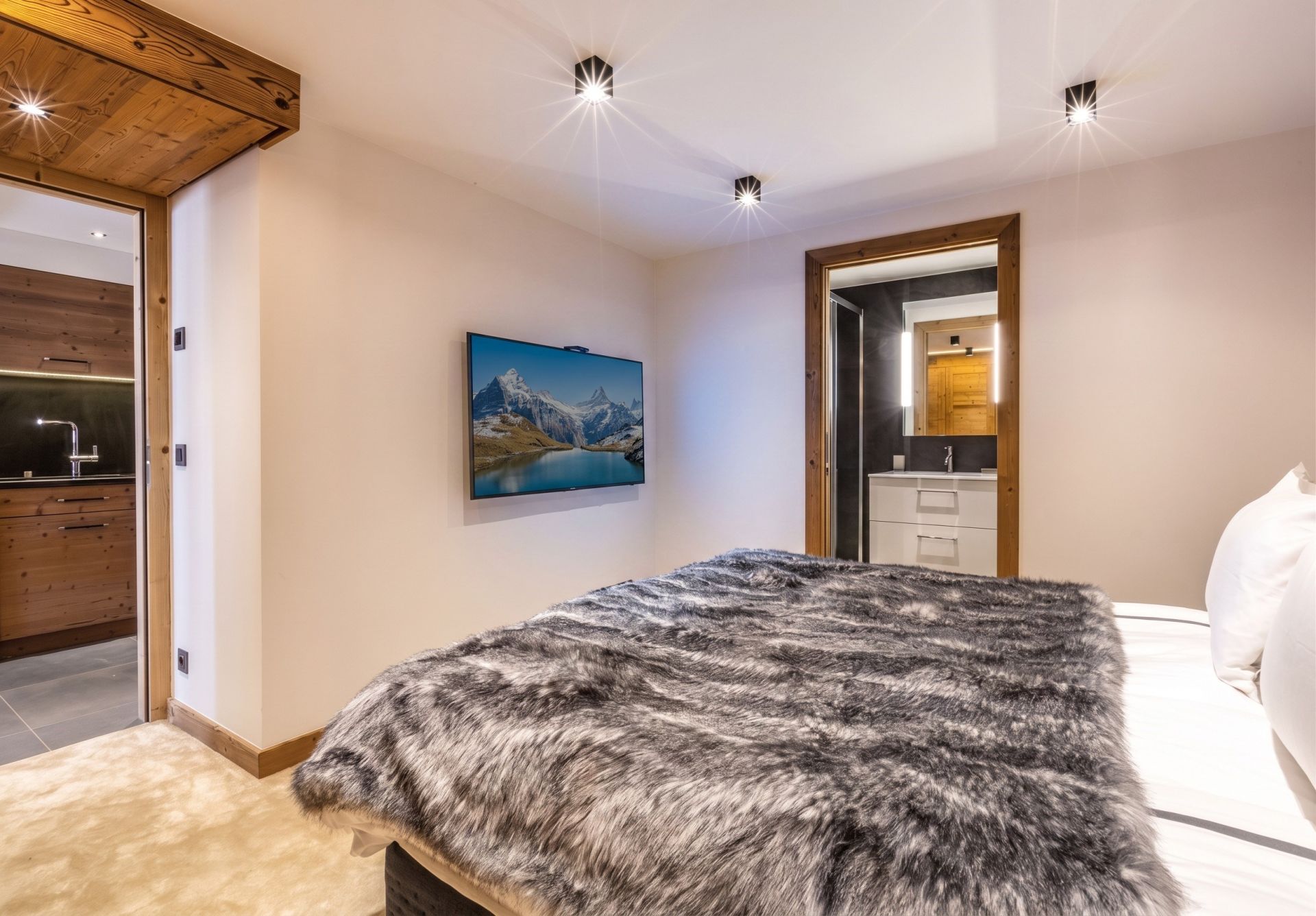 luxury apartment 4 Rooms for seasonal rent on MEGEVE (74120)