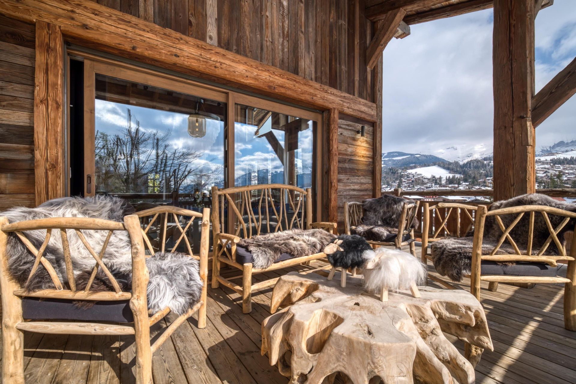 chalet de luxe 8 Pièces en location saisonnière sur MEGEVE (74120)