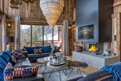 chalet de luxe 8 Pièces en location saisonnière sur MEGEVE (74120) Location saisonnière Chalet de luxe Megève 8 Pièces 360 m²