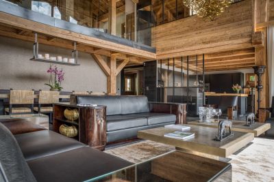 Location saisonnière Chalet de luxe Megève 10&nbsp;Pièces 460&nbsp;m²