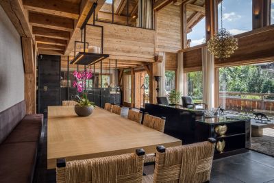 Location saisonnière Chalet de luxe Megève 10&nbsp;Pièces 460&nbsp;m²