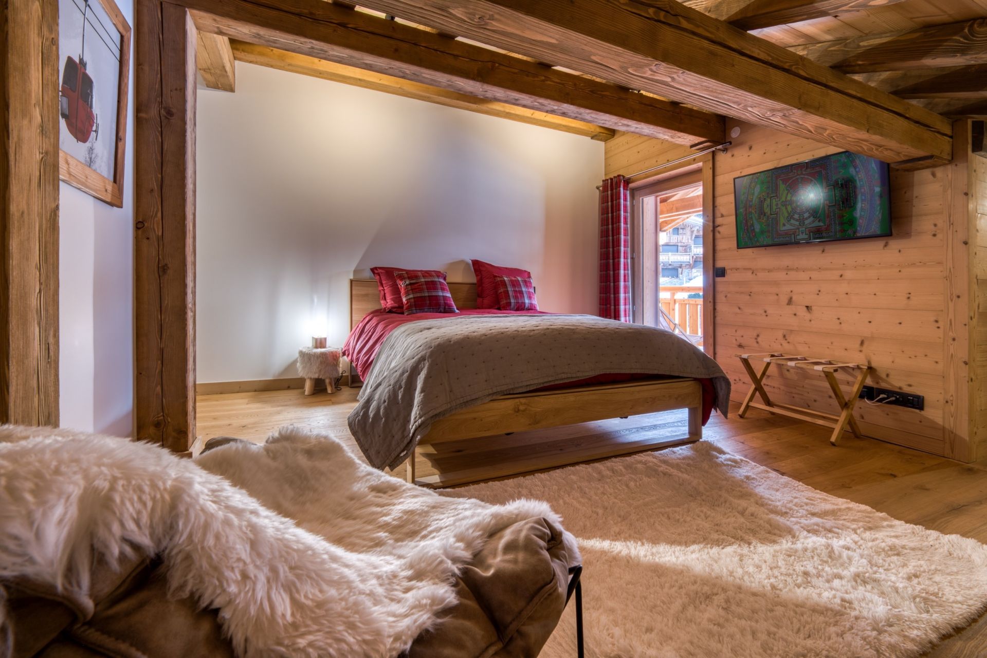 luxury apartment 5 Rooms for seasonal rent on MEGEVE (74120)