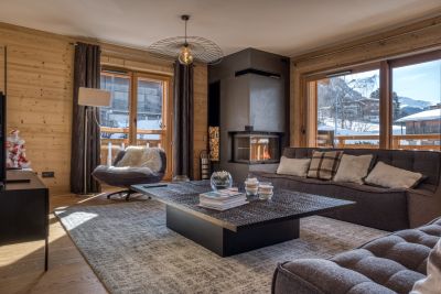 Rental Luxury apartment Megève 5&nbsp;Rooms 175&nbsp;m²