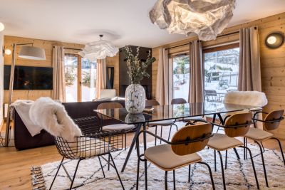 appartement de luxe 4 Pièces en location saisonnière sur MEGEVE (74120) Location saisonnière Appartement de luxe Megève 4 Pièces 117 m²
