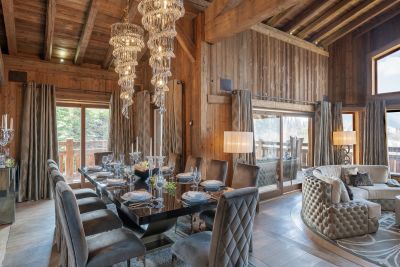 Location saisonnière Chalet de luxe Megève 10&nbsp;Pièces 1350&nbsp;m²
