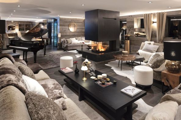 Rental Luxury chalet Megève 13&nbsp;Rooms 900&nbsp;m²
