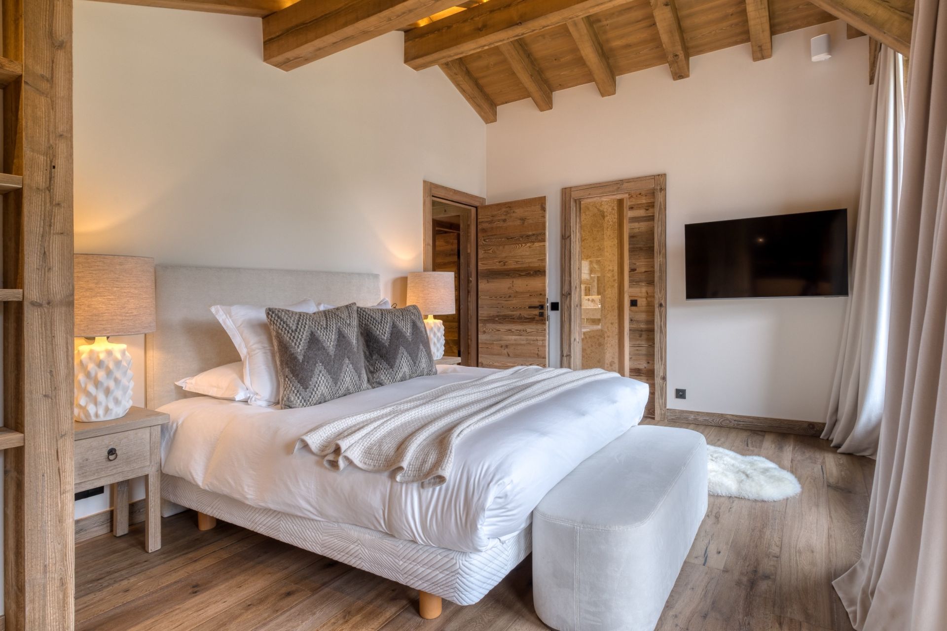 chalet de luxe 8 Pièces en location saisonnière sur DEMI QUARTIER (74120)