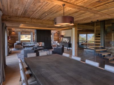 Location saisonnière Chalet de luxe Megève 10&nbsp;Pièces 670&nbsp;m²
