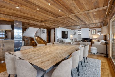 luxury chalet 8 Rooms for seasonal rent on MEGEVE (74120) Rental Luxury chalet Megève 8 Rooms 420 m²
