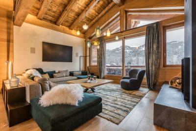 Location saisonnière Chalet de luxe Megève 15&nbsp;Pièces 895&nbsp;m²