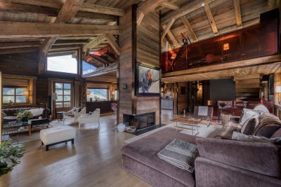 Location saisonnière Chalet de luxe Megève 7&nbsp;Pièces 400&nbsp;m²