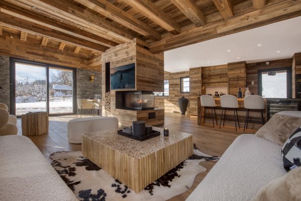 Rental Luxury chalet Megève 7&nbsp;Rooms 300&nbsp;m²