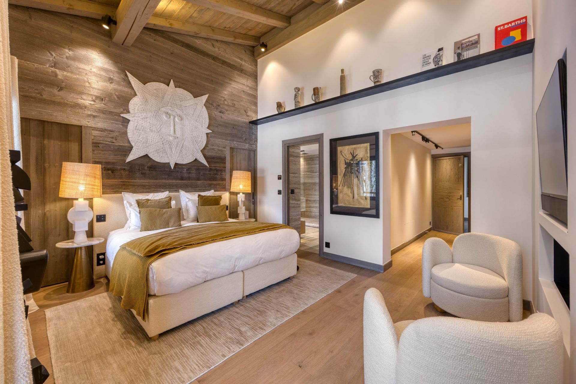 luxury chalet 10 Rooms for seasonal rent on MEGEVE (74120)