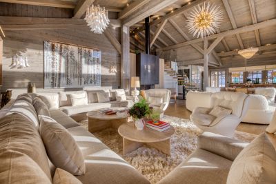 Rental Luxury chalet Megève 10&nbsp;Rooms 500&nbsp;m²