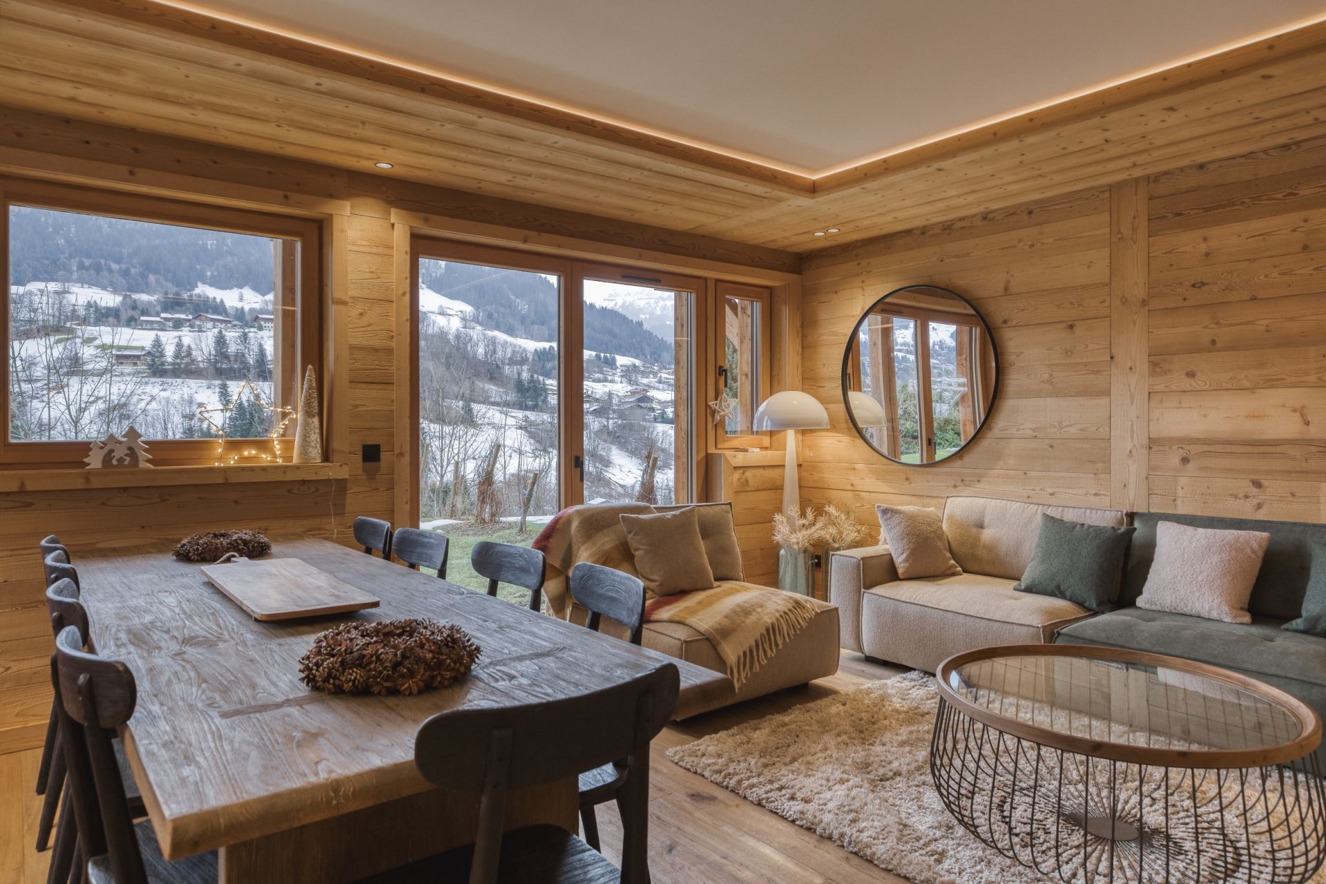 chalet de luxe 8 Pièces en location saisonnière sur MEGEVE (74120)