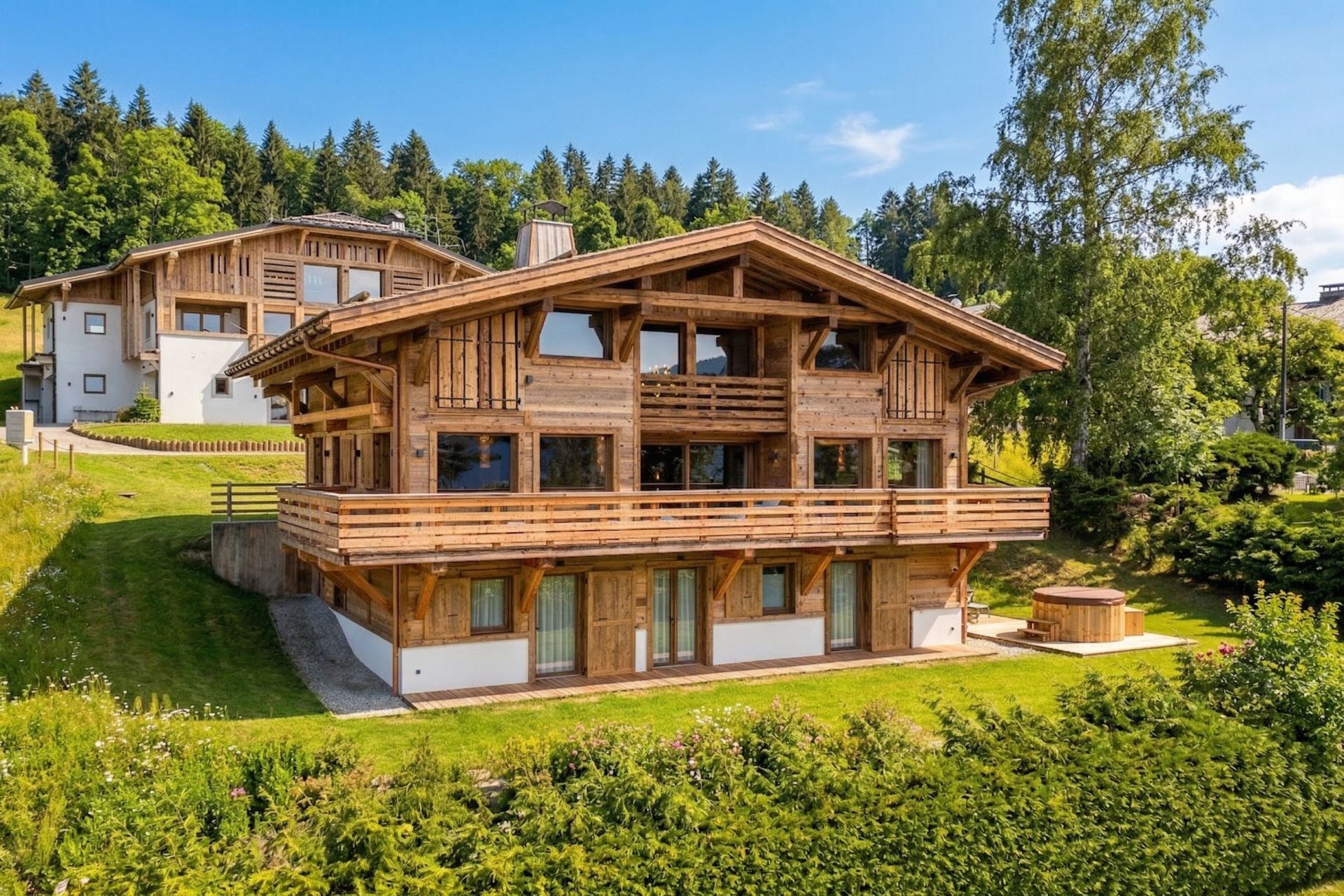 luxury chalet 8 Rooms for seasonal rent on MEGEVE (74120)