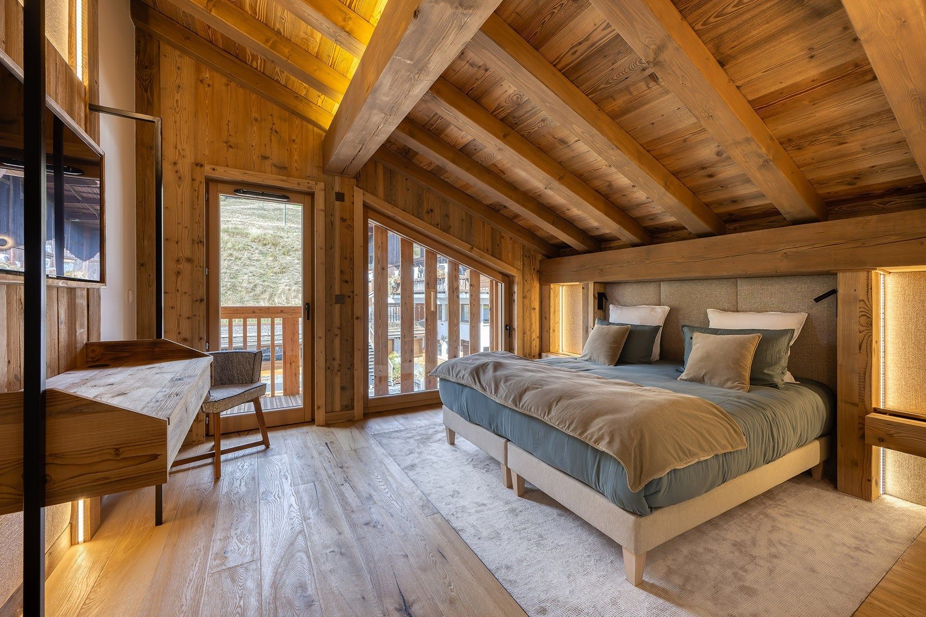 luxury apartment 7 Rooms for seasonal rent on MEGEVE (74120)