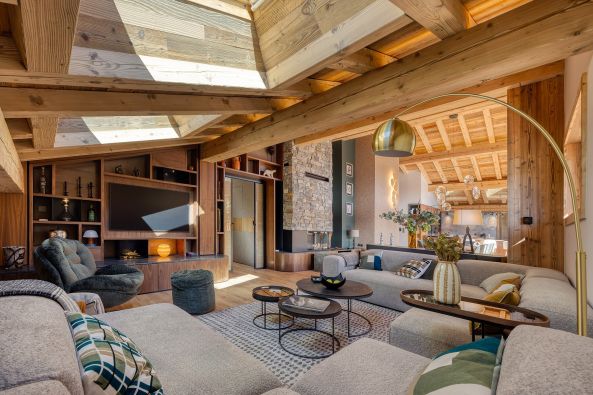 Rental Luxury apartment Megève 7&nbsp;Rooms 220&nbsp;m²
