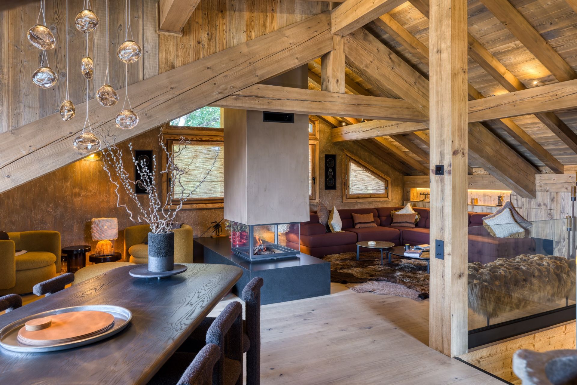 luxury apartment 6 Rooms for seasonal rent on MEGEVE (74120)