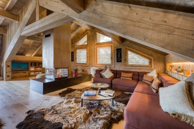 Location saisonnière Appartement de luxe Megève 6 Pièces 186 m²