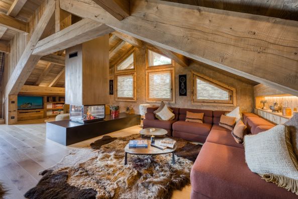 Rental Luxury apartment Megève 6&nbsp;Rooms 186&nbsp;m²