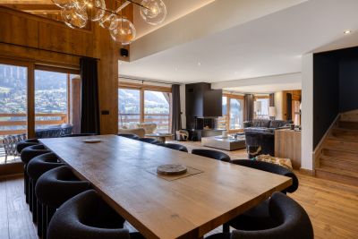 chalet de luxe 8 Pièces en location saisonnière sur MEGEVE (74120) Location saisonnière Chalet de luxe Megève 8 Pièces 370 m²