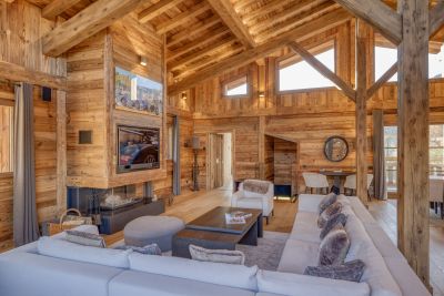 Location saisonnière Chalet de luxe Megève 7&nbsp;Pièces 450&nbsp;m²