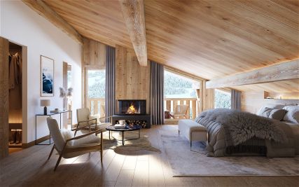 Sale Luxury chalet Megève 5 Rooms 271 m²