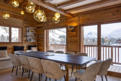 chalet de luxe 5 Pièces en location saisonnière sur MEGEVE (74120) Location saisonnière Chalet de luxe Megève 5 Pièces 284 m²