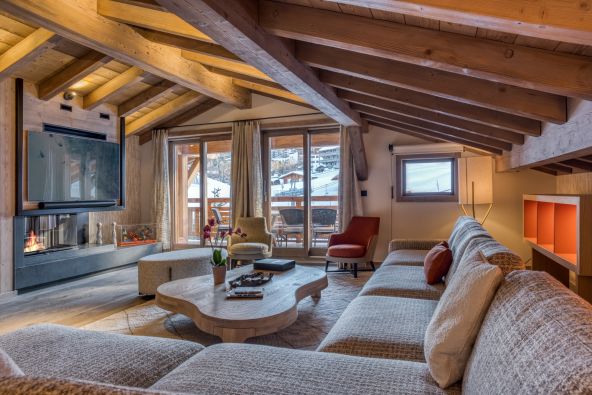 Location saisonnière Appartement de luxe Megève 5&nbsp;Pièces 140&nbsp;m²