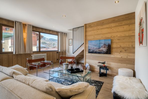 Location saisonnière Appartement de luxe Megève 6&nbsp;Pièces 120&nbsp;m²