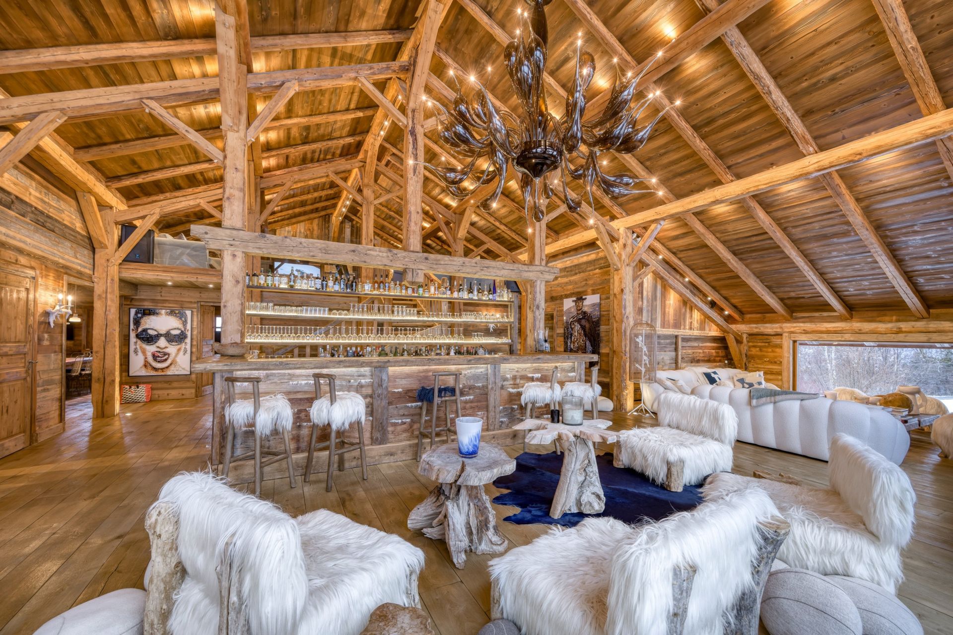 ferme de luxe 9 Pièces en location saisonnière sur MEGEVE (74120)