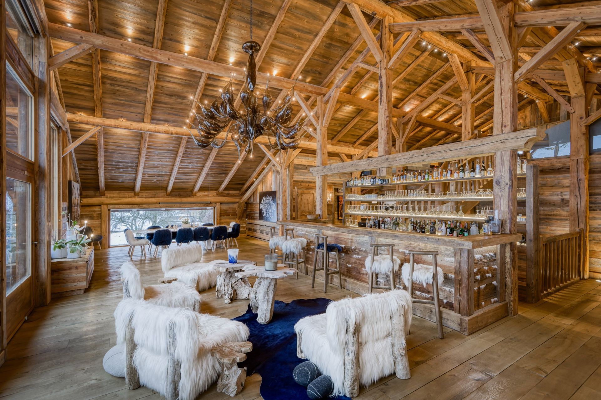 ferme de luxe 9 Pièces en location saisonnière sur MEGEVE (74120)