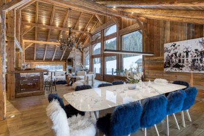 Location saisonnière Ferme de luxe Megève 9&nbsp;Pièces 450&nbsp;m²