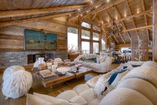 luxury farmhouse 9 Rooms for seasonal rent on MEGEVE (74120)