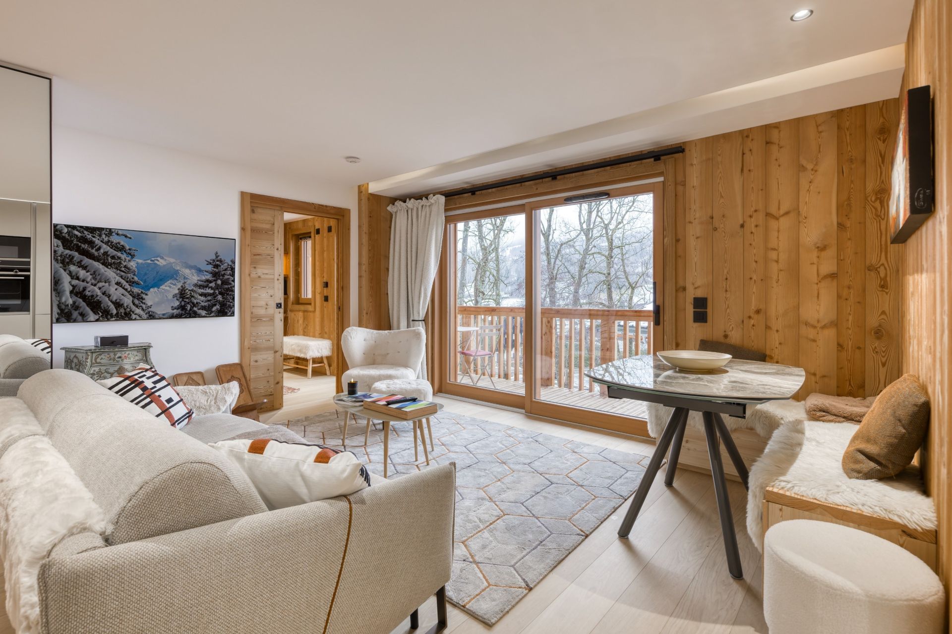 appartement de luxe 3 Pièces en location saisonnière sur MEGEVE (74120)